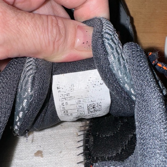 New Balance 430 V1 Running Shoes Gray and Orange Size 8.5 - Picture 2 of 7